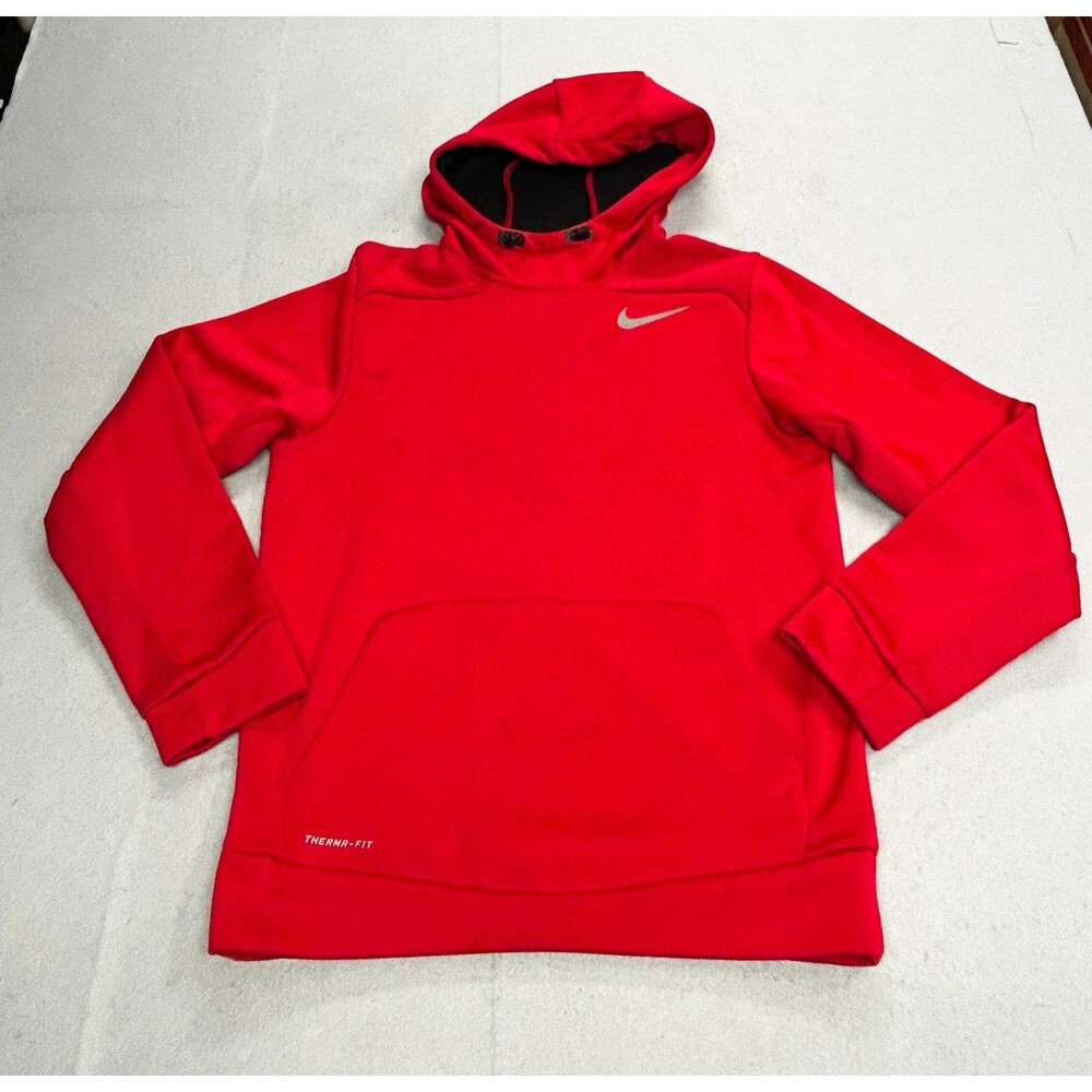 Nike Therma Fit Men’s Pullover Hoodie Small Red